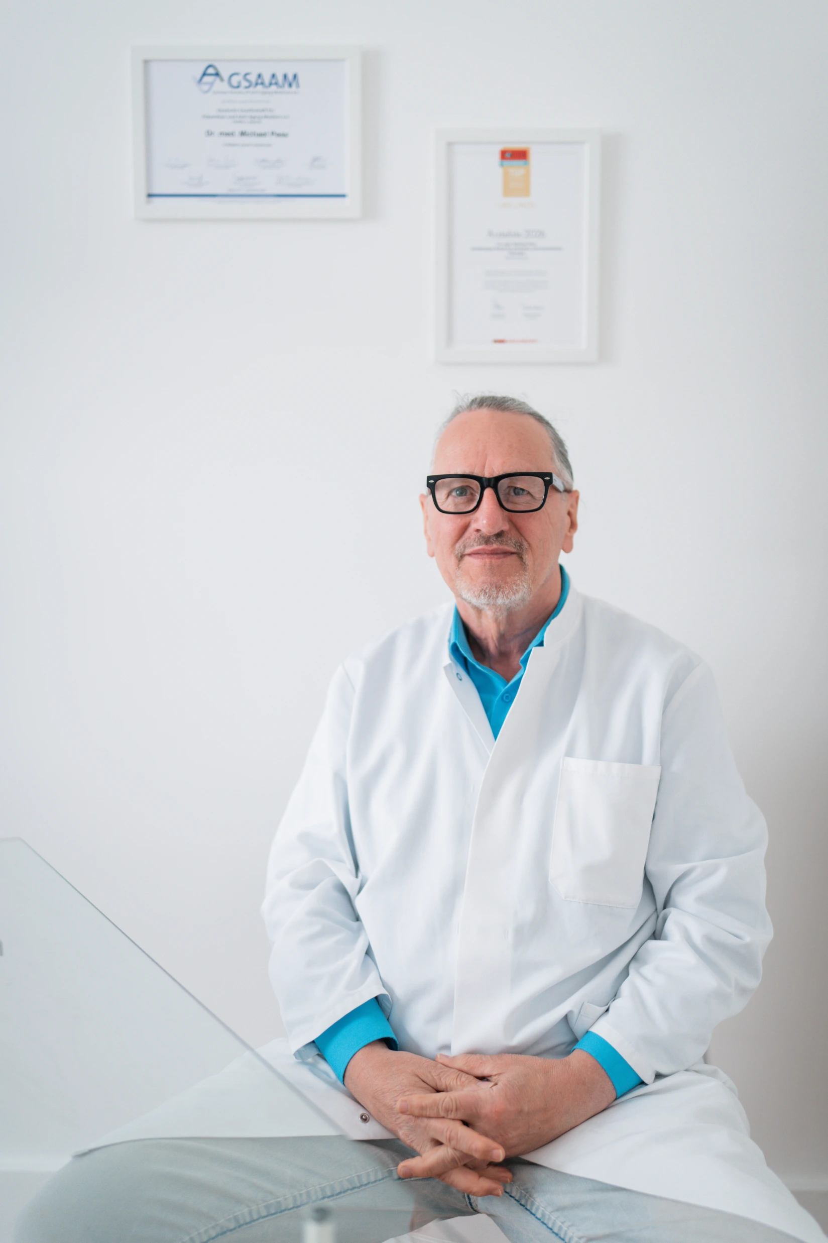 Dr. Michael Pees in der Privatpraxis Bodywise in Heidelberg